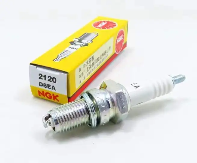 Оригинальная Свеча зажигания D8EA DR8EA для мотоцикла Qianjiang Jialingtian CG125 Longxin 150 Zongshen Yinbao WY125 Свеча зажигания