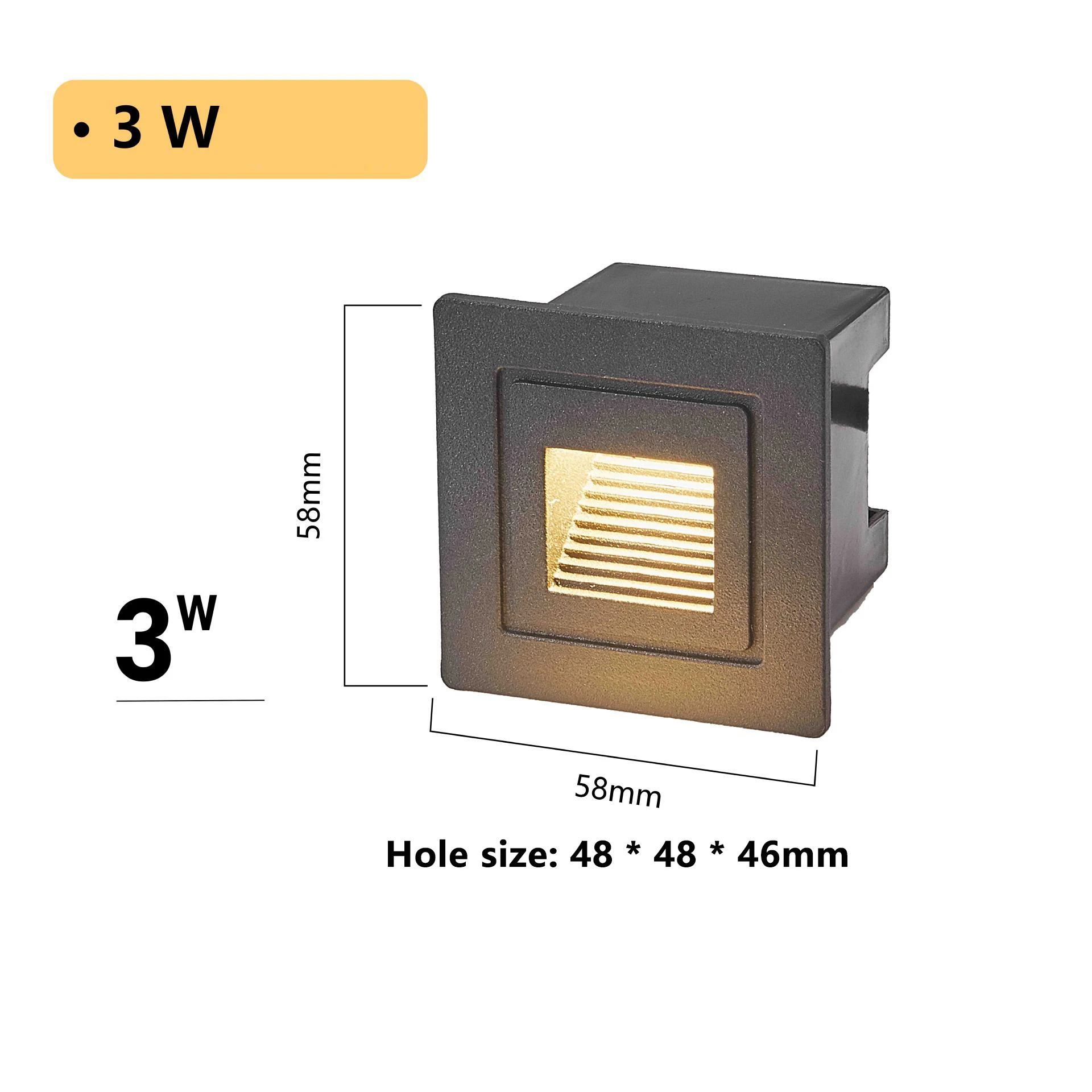 

Настенный светодиодный светильник Zhengde lighting 3Вт, белый свет