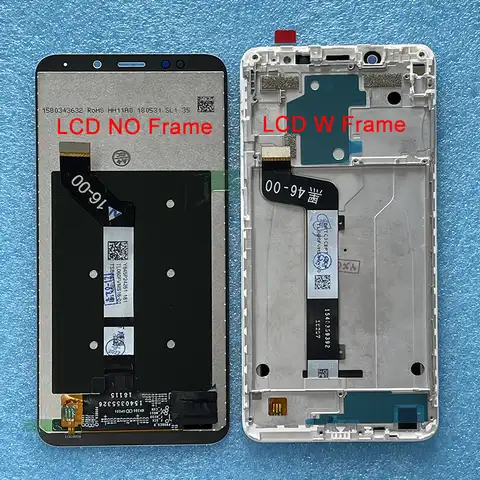 Оригинальный ЖК-дисплей 5,99 дюйма для Xiaomi Redmi Note 5 5 Plus, экран с сенсорной панелью, дигитайзер для Redmi Note 5 Pro, ЖК-рамка в сборе