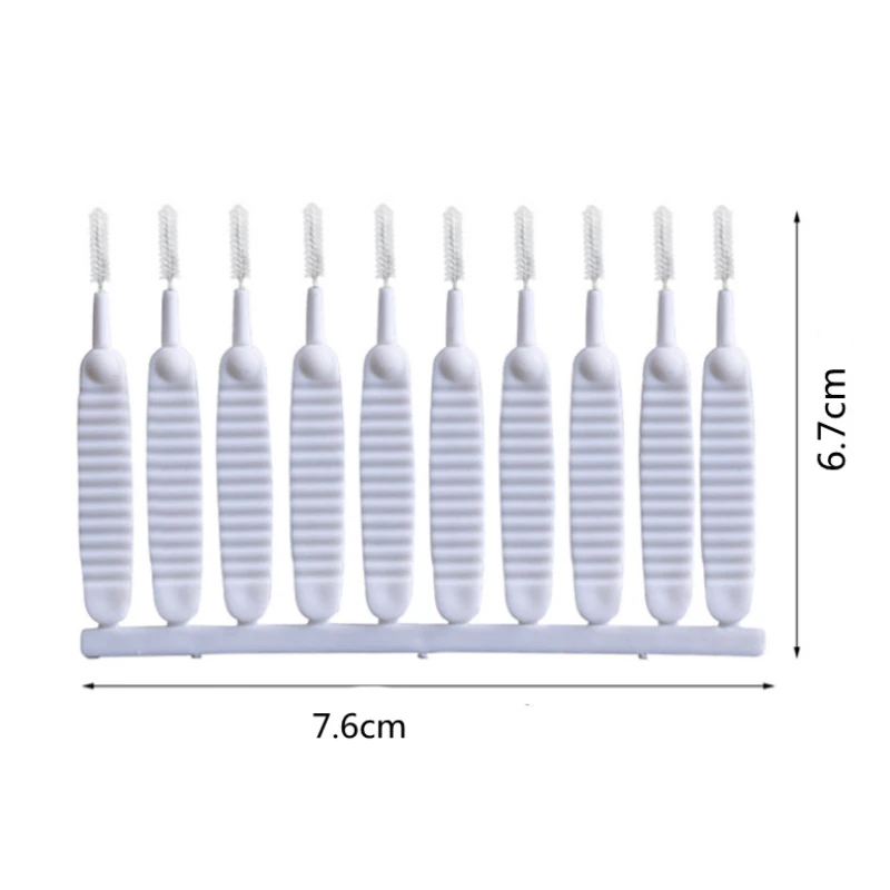 10/20 шт. щётка для чистки душевой лейки |