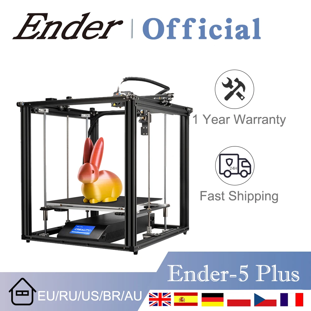 3D-принтер Creality 3D высокая точность большой размер автовыравнивание двойная ось Z