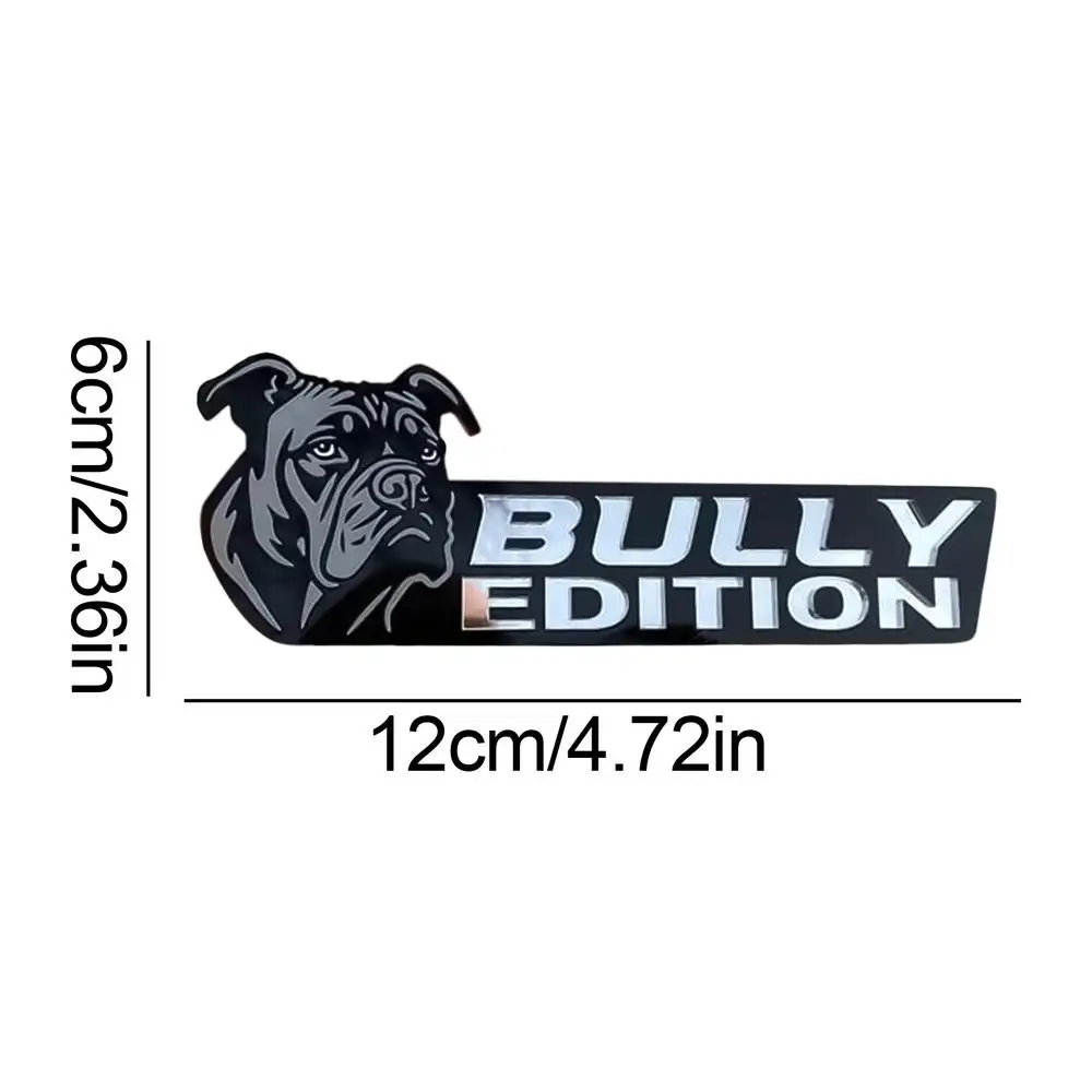 3D значок для собак, акриловые забавные автомобильные эмблемы и значки, немецкая овчарка, питбуль, наклейка, наклейки для бульдога, авто, внешние наклейки
