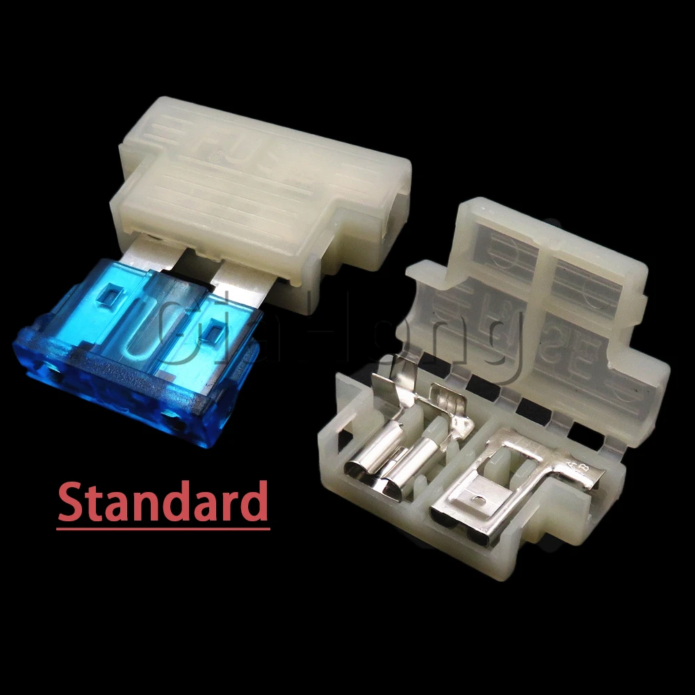 

1 Set 1ways Auto Standard Middle Fuse Holder Automobile Blade Type Fuse Block Car Middle Fuses Box
