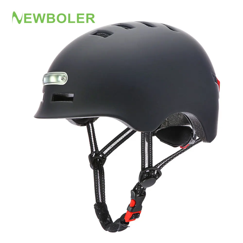 

Шлем велосипедный NEWBOLER, зарядка через USB, для мужчин и женщин