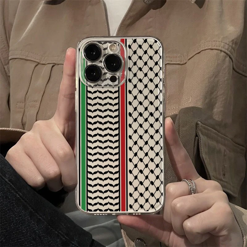 Чехол для телефона Hattah keffyeh Samsung S24 S23 S22 S21 S20 S10 FE Note20 Note10 Plus ультралегкий зеркальный