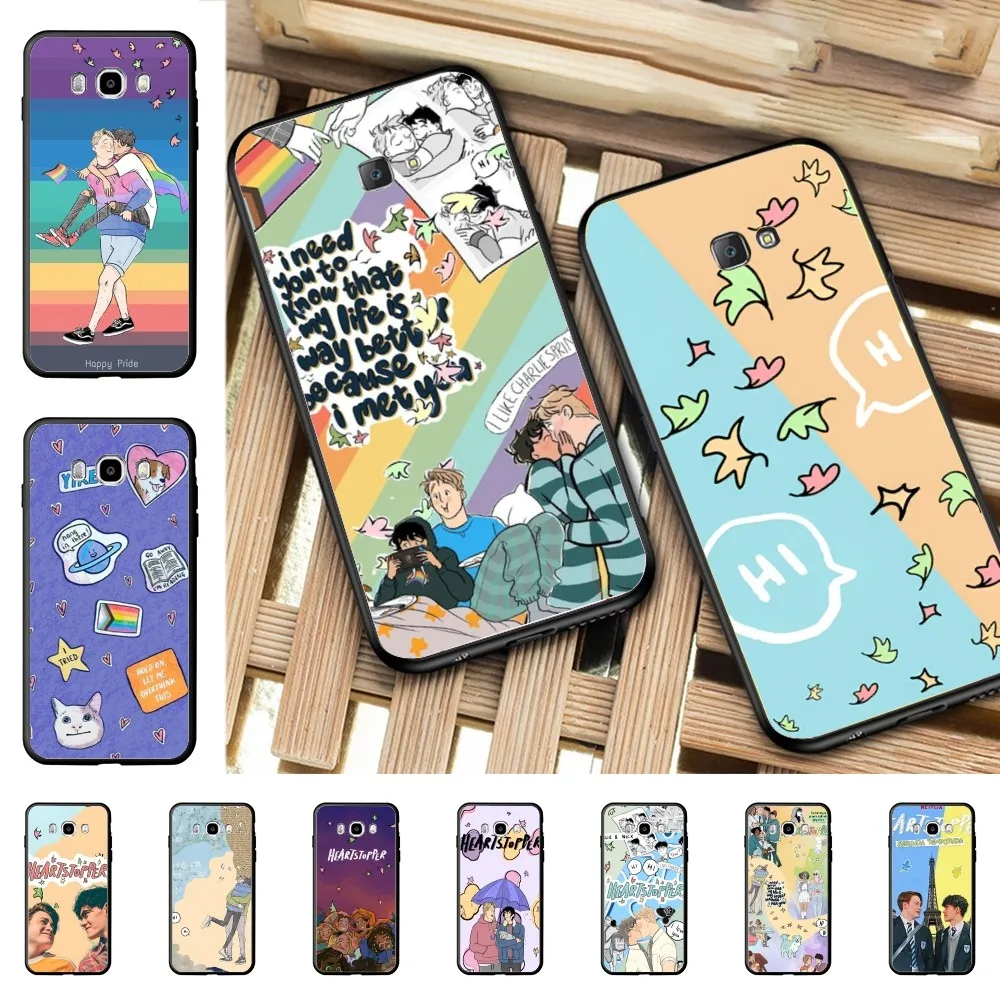 

H-Heartstoppers Love Cute Phone Case For Samsung J 7 Plus 7core J7 Neo J6 Plus Prime J6 J4 J5 Mobile Cover