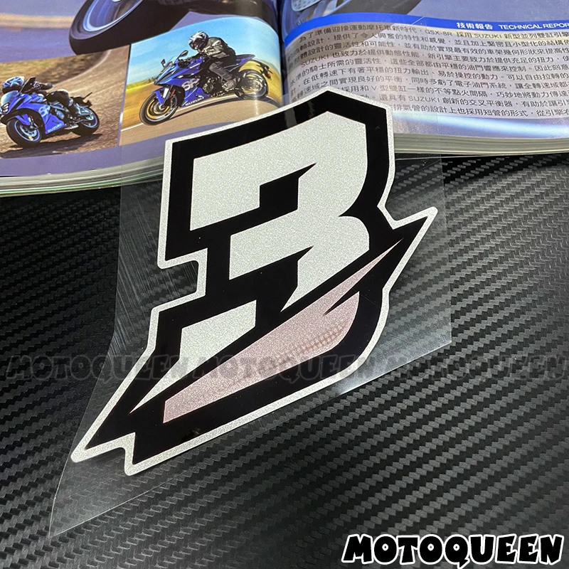 

Гоночный мотоцикл, арабский DIY 123456789, наклейки с цифрами, бак, ветровой обтекатель, шлем, светоотражающая наклейка для мотокросса, мотоцикла, автомобиля