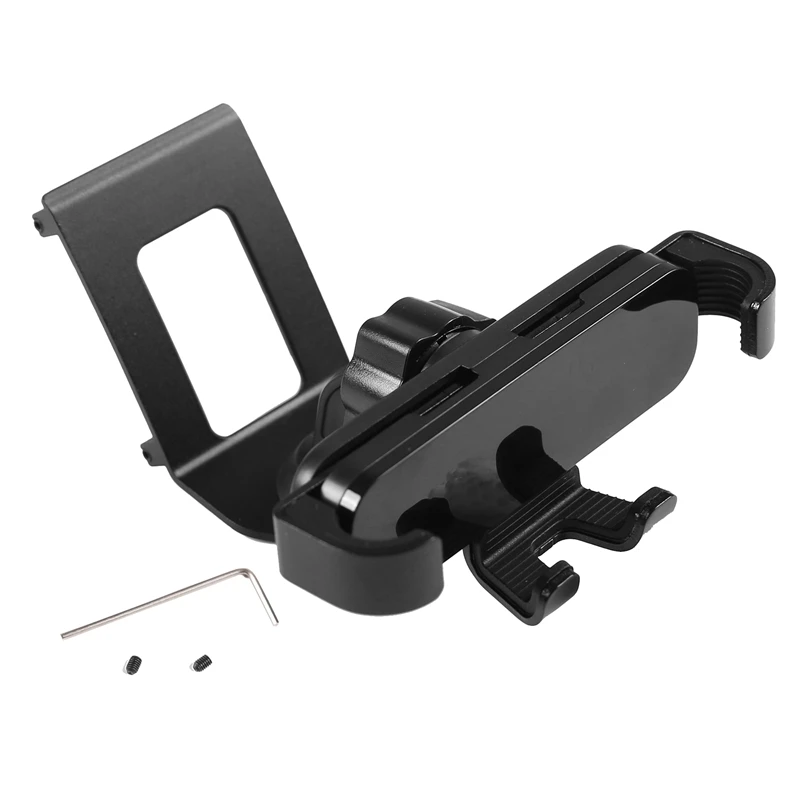 

For Land Rover Range Rover 2017-2020 Aluminum Alloy Car Center Air Vent Mobile Phone Holder Accessories Black