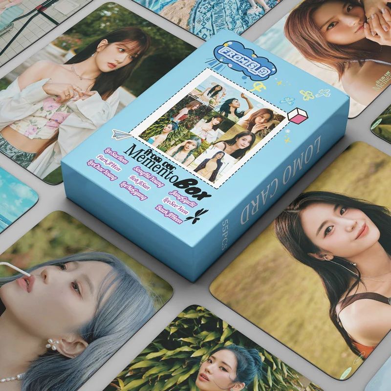 

54PCS/set Kpop Fromis 9 Lomo Cards New Photo Album High Quality Photocard K-pop Fromis9 Cards New Arrivals Pictures Fans Gift