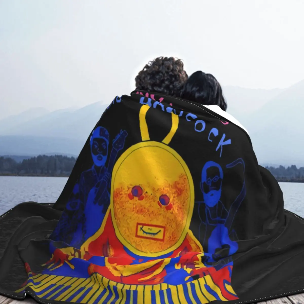 Новое популярное мужское черное одеяло Herbie Hancock Head Hunters Jazz Singer T Xs3XL забавное