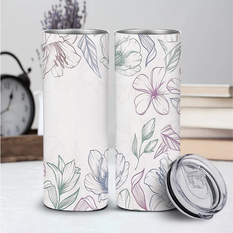 

20oz Custom Tumbler 600ml Vacuum Insulated Cocktail Wine Coffee Tumbler 304 Stainless Steel Leakproof With Lid Cup Drinkware