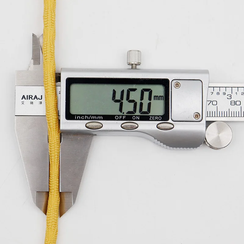 Coolstring Cool 4.5mm Wear Resistant Mountaineering Shoelaces Olivary Wave Round Sneakers Travel Shoes Laces For Martin Boots