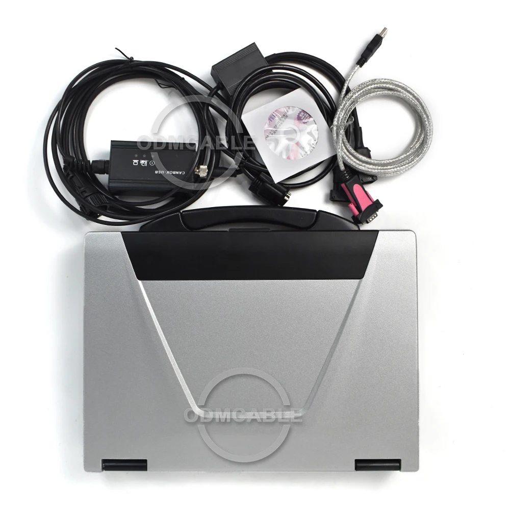 

Диагностический инструмент вилочного погрузчика Linde Canbox Doctor Cable с toughbook CF52 Pathfinder LSG установлен