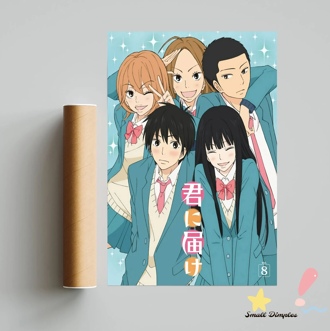 

Kimi Ni Todoke From Me To You Japanese Anime Poster Canvas Art Print Home Decoration Wall Painting ( No Frame )