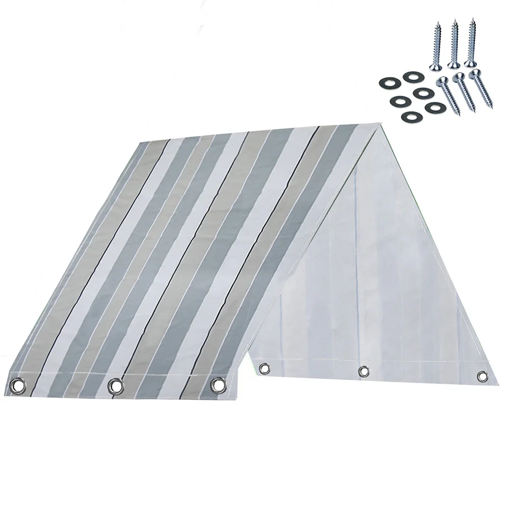 

Garden UV Protection Cover Tarp Playground Roof Easy Install Oxford Cloth Swingset Shade Replacement Canopy Backyard Outdoor