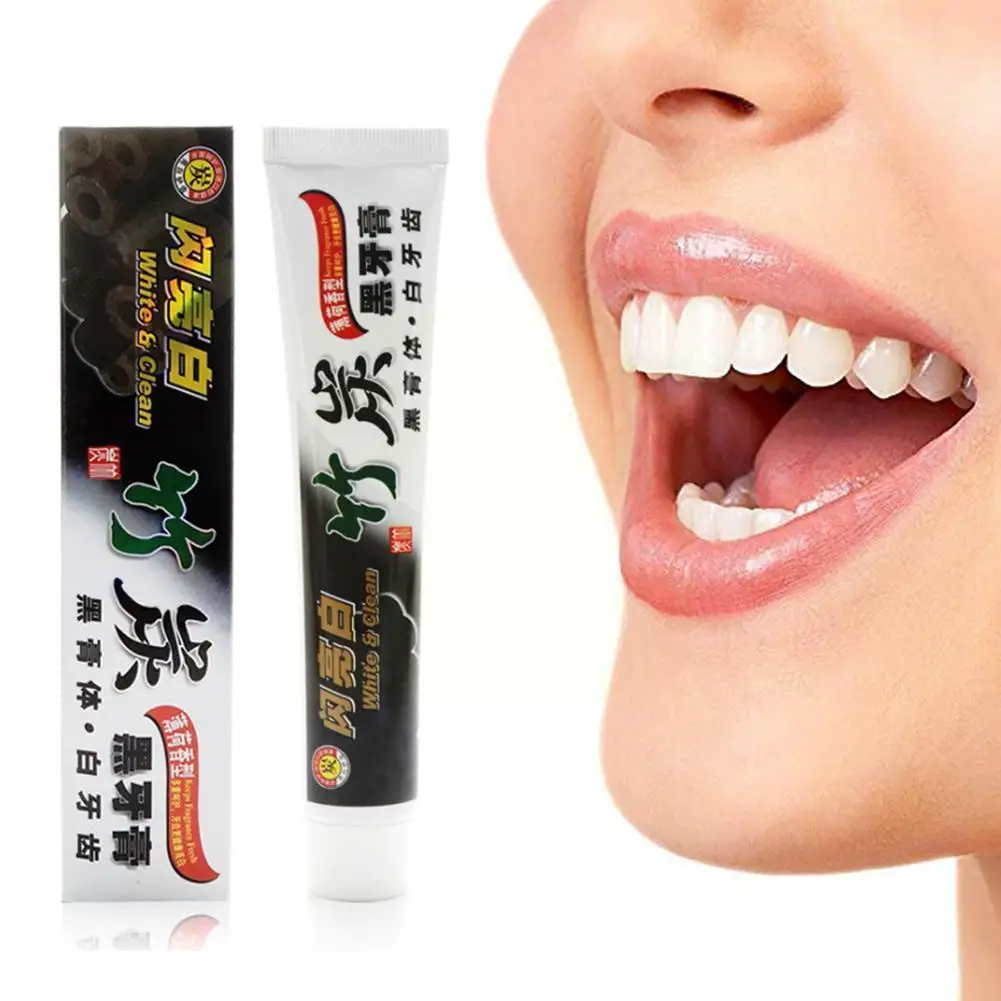 

100g Activated Charcoal Teeth Whitening Natural Deep Toothpaste Hygiene Soda Charcoal Dental Baking Salt Sea Charcoal V6J6