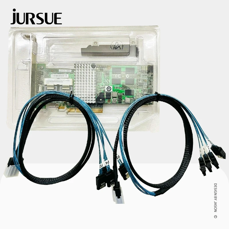 Для IBM M5015 SATA RAID контроллера + 2SFF-8087 to (4) 7-контактные кабели PCI E Расширительная