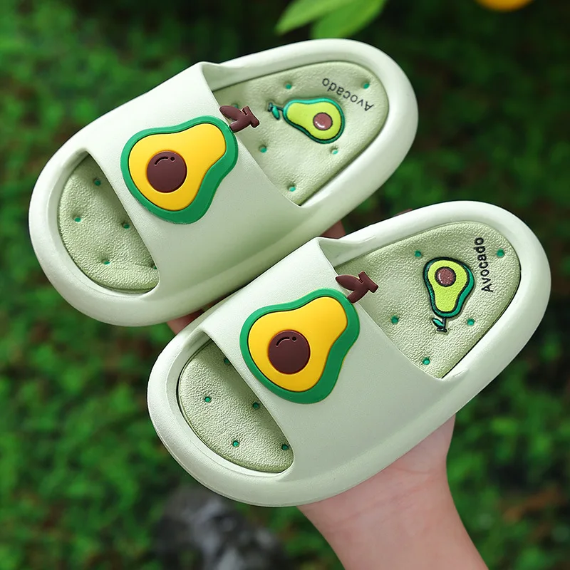

Children Slippers Cartoon Home Shoes for Boy Girl Summer Men Women Soft House Slippers Beach Child Adults Kids Baby Slides