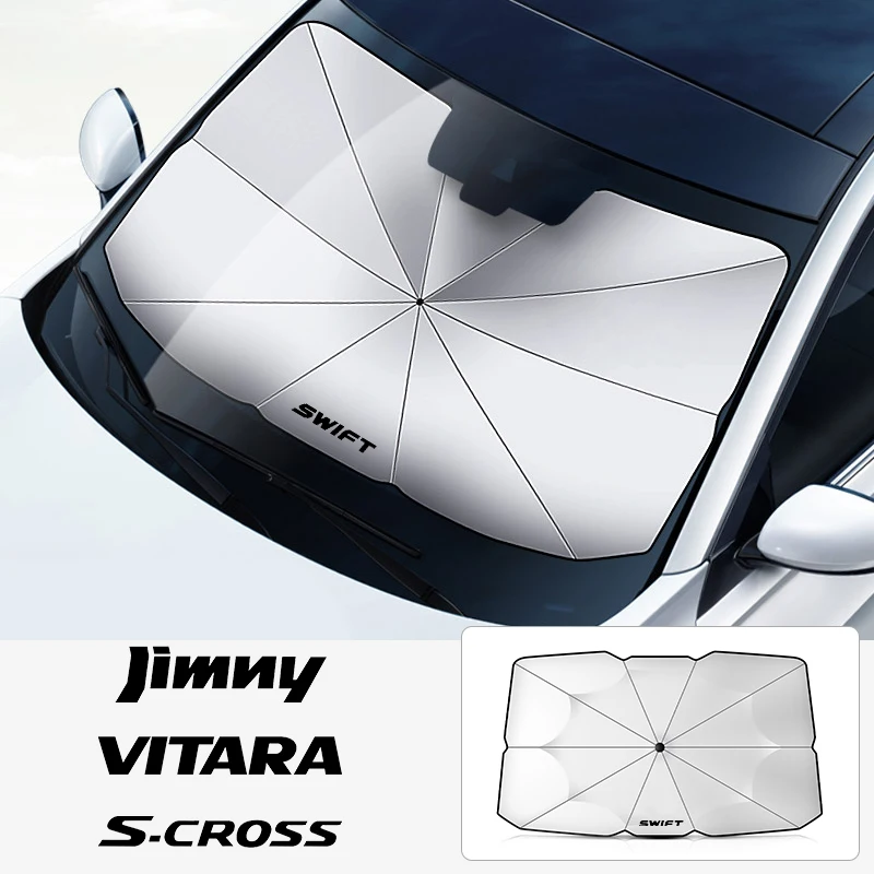 

Customize Front Sunshade For Suzuki Jimny Swift Grand Vitara Igni Alto Baleno SX4 Samurai S-Cross Celerio Car. Sunshade Umbrella