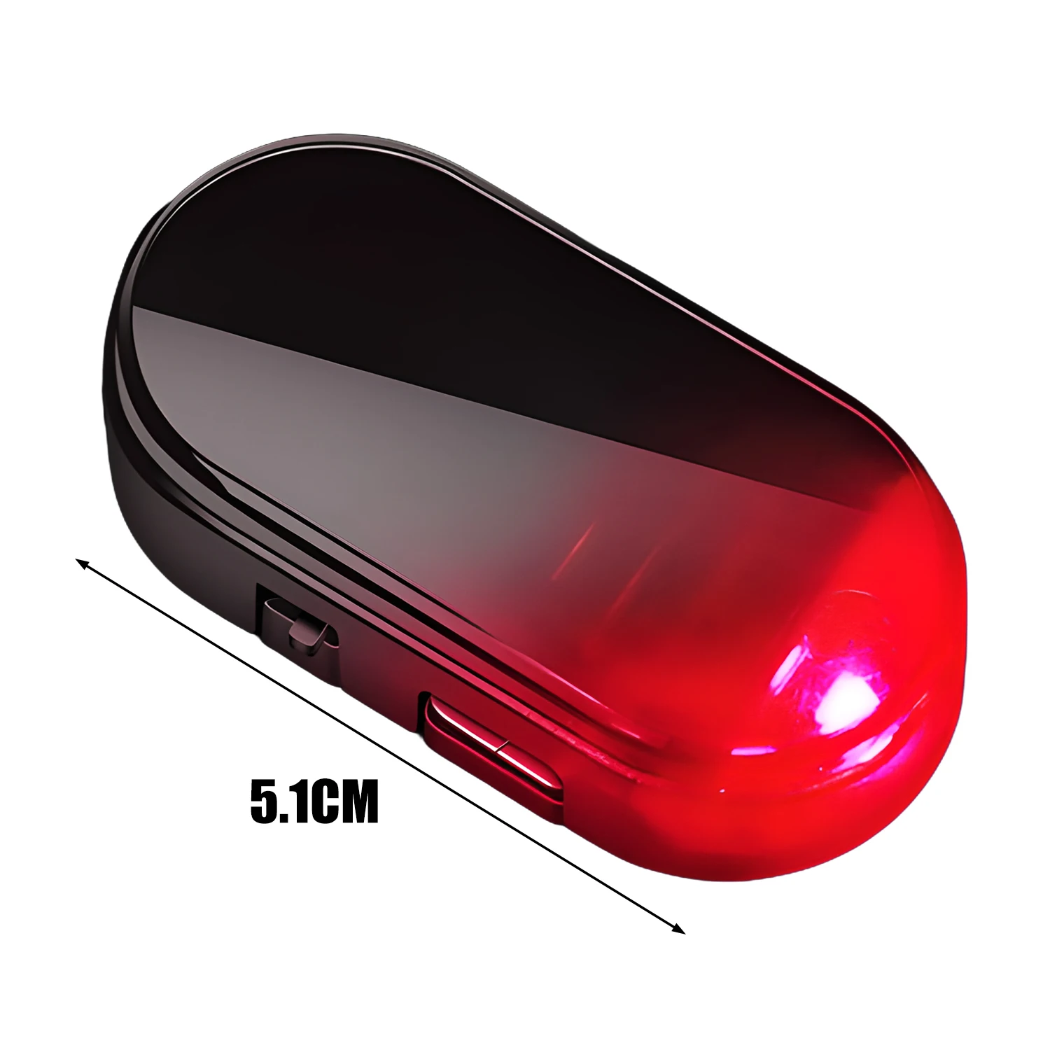 

Автомобильный поддельный светильник безопасности на солнечной энергии, универсальный предупредительный светодиодный светильник, сигнальная лампа, противоугонная сигнальная стробоскопическая сигнальная система безопасности