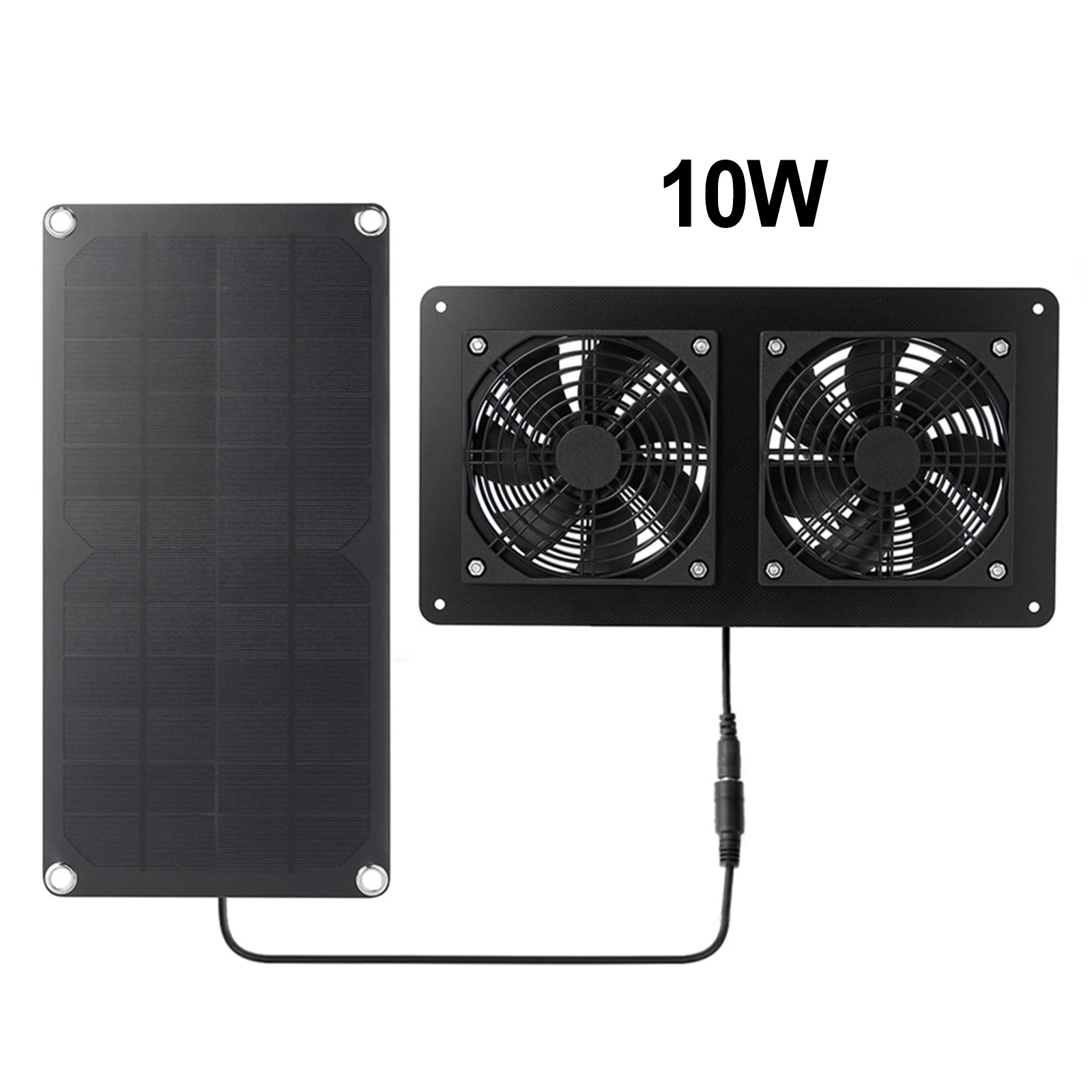 

Solar Panel Fan 12V Solar Exhaust Fan 6 Inch Ventilator Solar Panel Powered Fan Air Extractor Outdoor Camping Fan