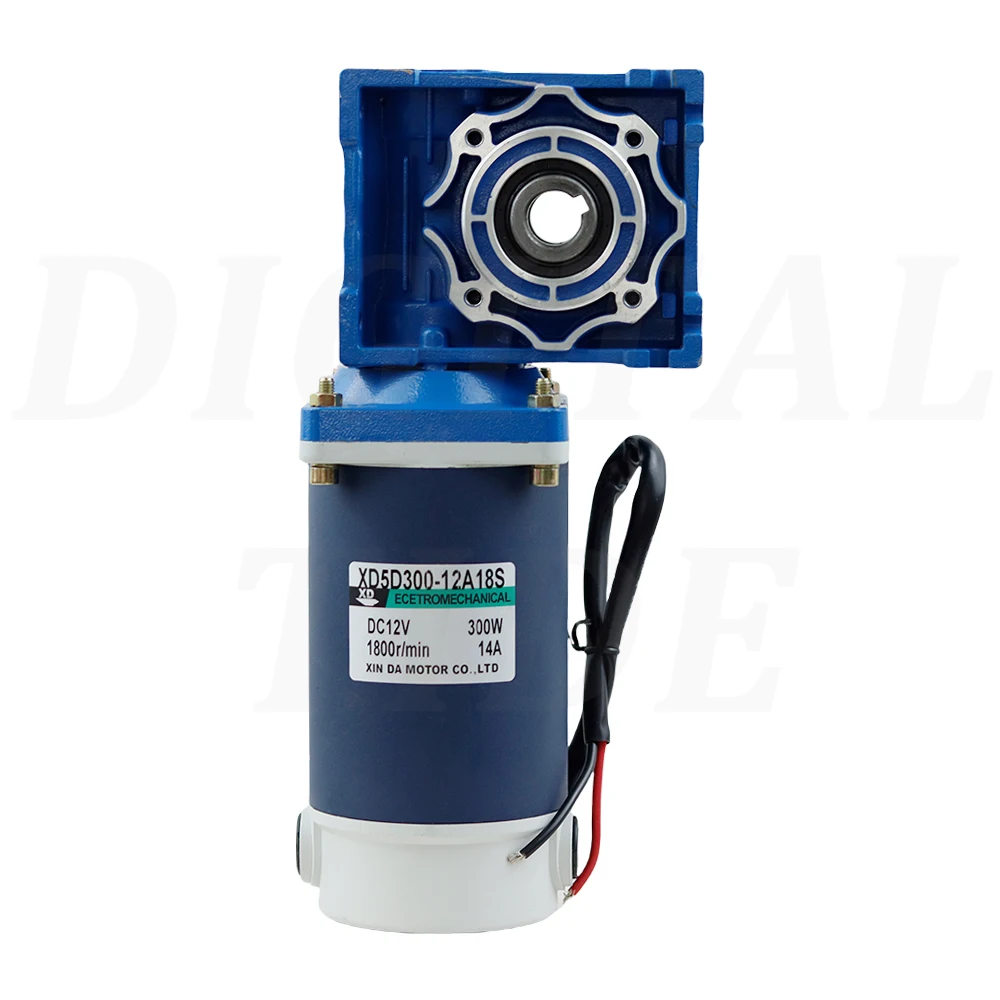 RV30-RV40 DC12V/24V 300W 9A мотор-редуктор постоянного тока червячная коробка передач с