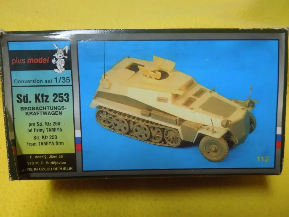 1/35 Литая под давлением фигурка из смолы набор для сборки модели Sd. Kfz 253