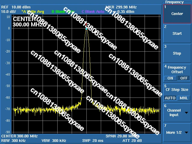 Модуль ADF4355 источник радиочастотного сигнала VCO микроволновый синтезатор