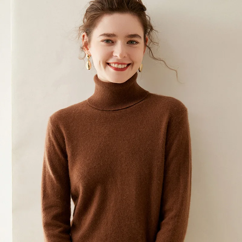 Женская водолазка WinvyNee с длинным рукавом