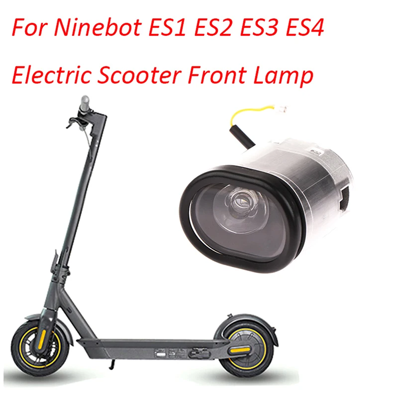 

1Pc Electric Headlight Front Lamp LED Light Kickscooter Parts For Ninebot Es1 Es2 ES3 Es4 Electric Scooter