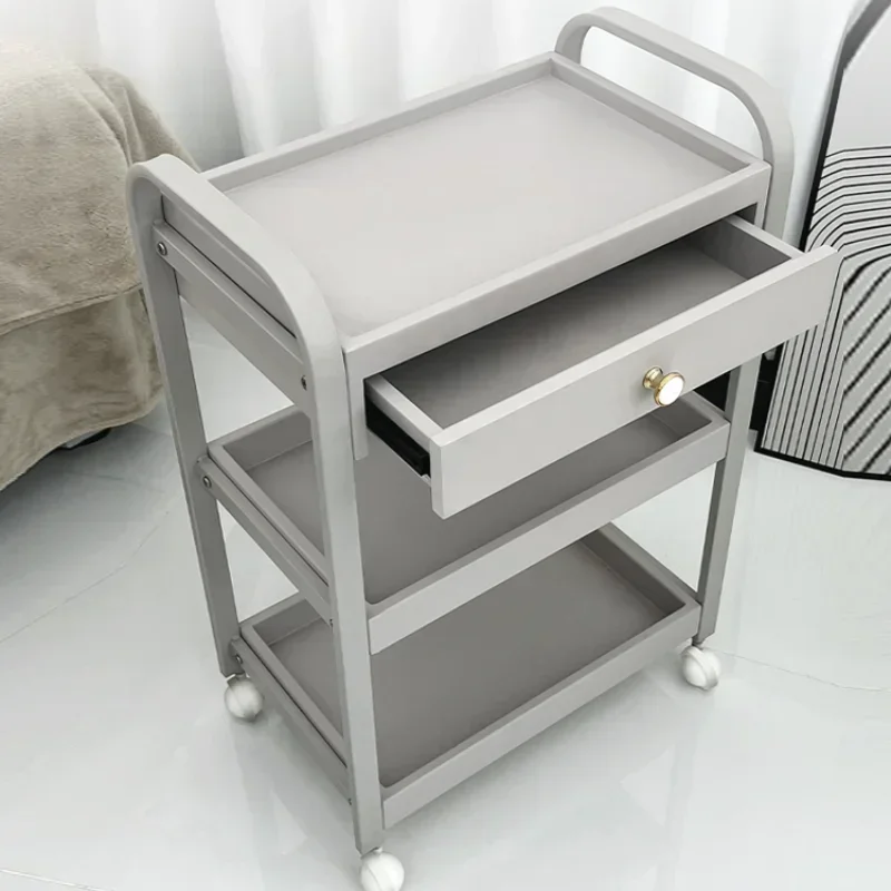 Косметическая железная тележка для покупок макияж медицинские алюминиевые