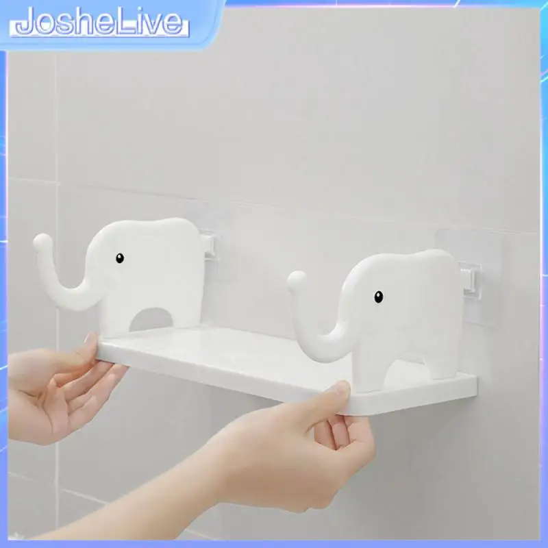 

Stable Placement Elephant Guardrail Hook Not Falling Fun And Cute Study Storage Rack Waterproof And Leak Proof Rack