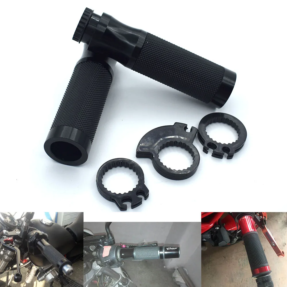

Universal 7/8'' 22mm motorcycle anti-skid handle CNC aluminum handle For Suzuki GSX-R125 GSX-R600 GSX-R750 GSX-R1000 GSX250R