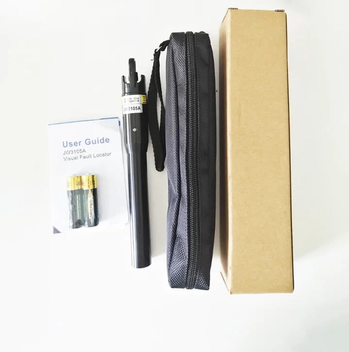 High Performance JW3105A Fiber OVisual Fault Locator Fiber Cable Tester ptic Laser Light Pen Red Laser Source 1/10/20/30/50mW