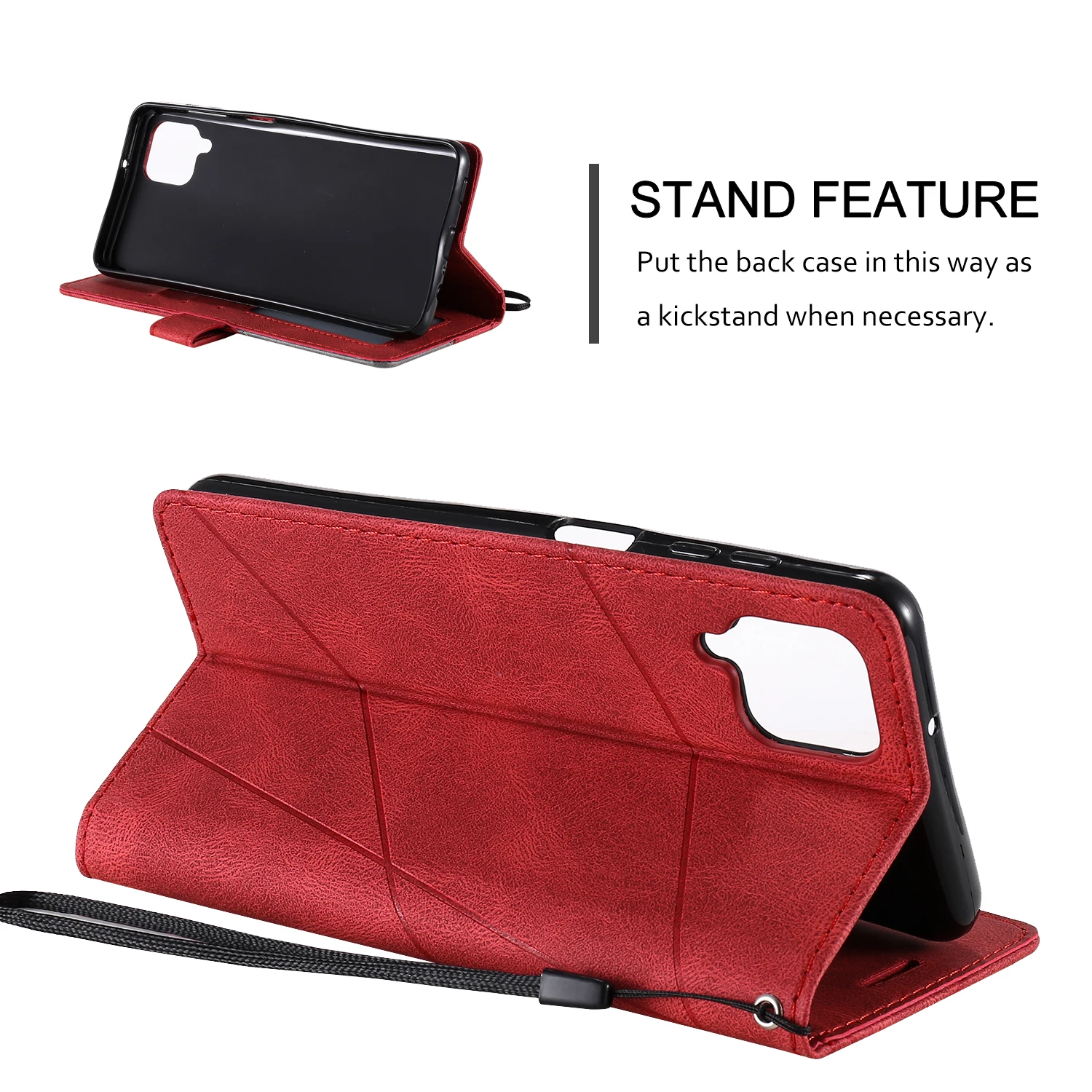 Leather Flip Case For Samsung Galaxy J510 J710 J330 J530 J730 A7 A6 A8 Plus 2018 A13 A23 A33 A53 A73 A12 A22 A32 A52 A72 Cover