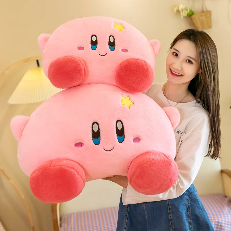 

Hot Anime Star Kirby Plush Toy Doll Soft Pillow Star Kirby Bed Pillow Gift Kawaii Toys Kids Birthday Home Decoration Figure Gift