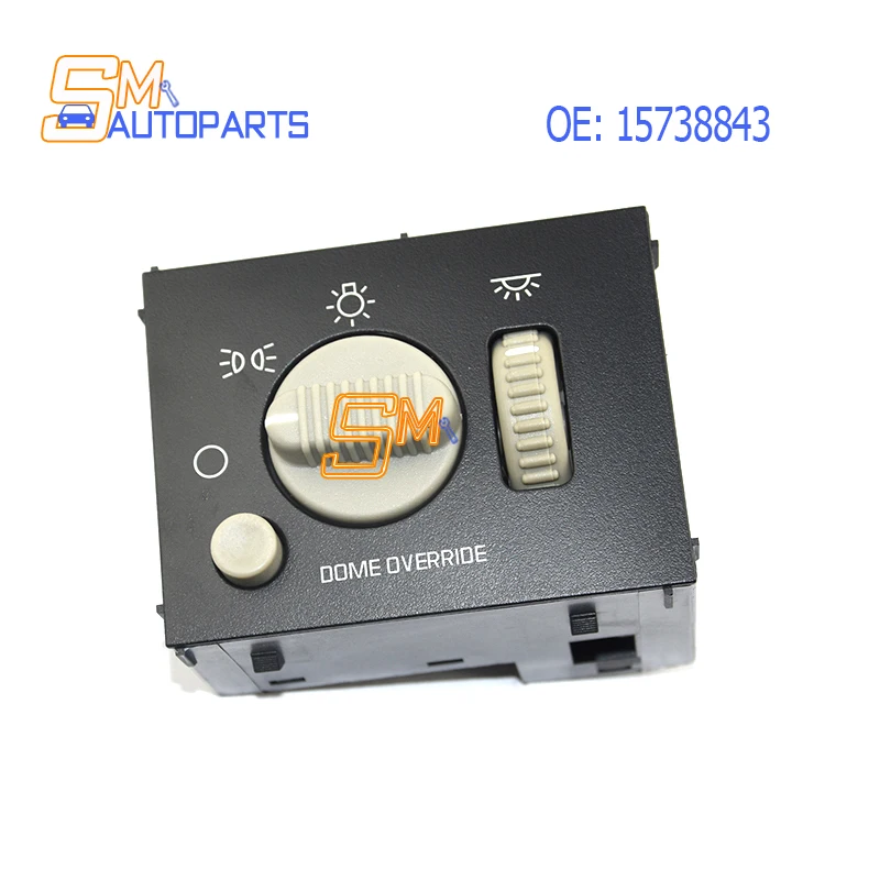 

High Quality Headlight Dimmer Switch for Sierra Silverado Yukon Truck SUV 99-02 15738843 15755595