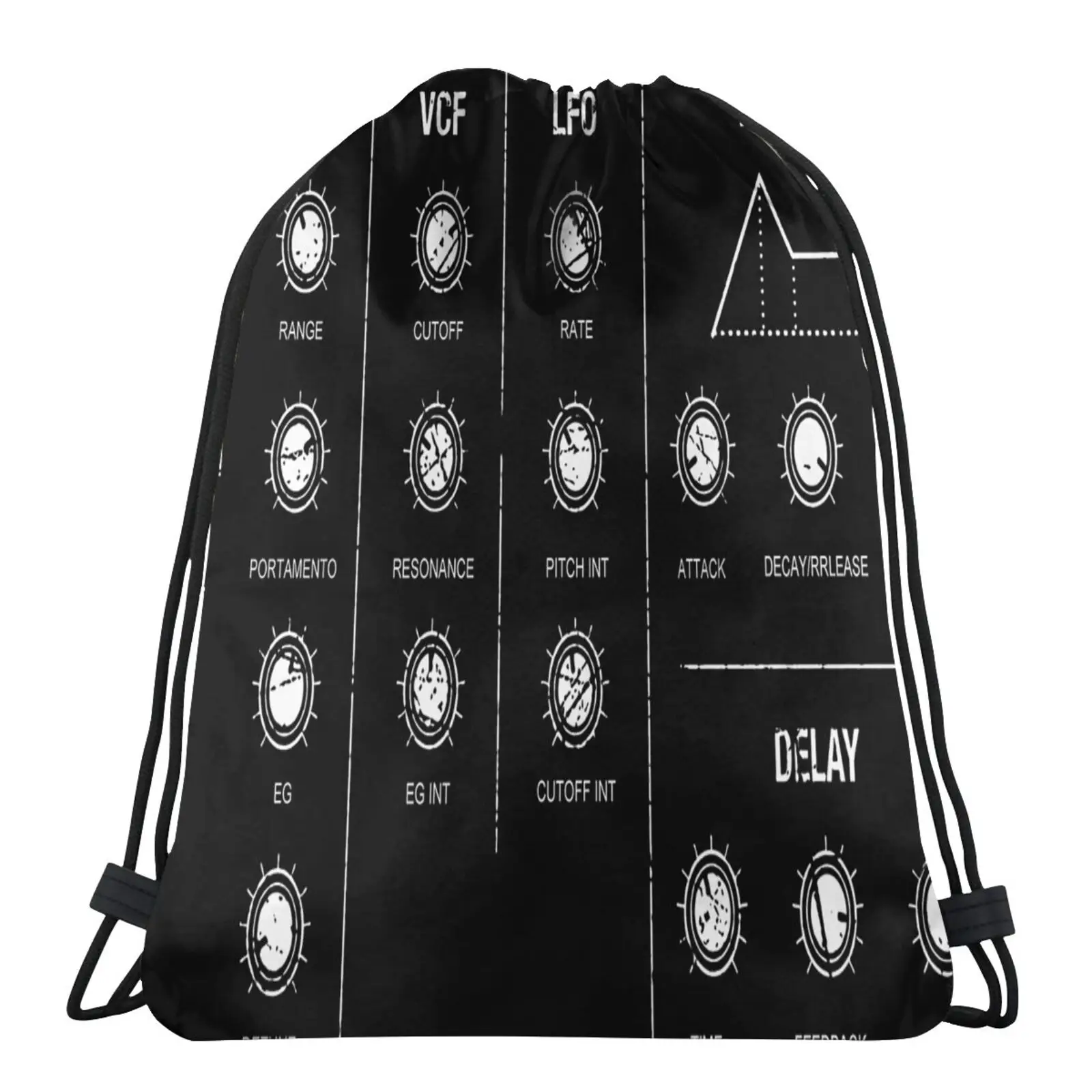 

Аналоговый синтезатор Potis Synth Studio, женская сумка, Хлопковая Сумка, аниме сумка из хлопчатобумажной ткани, женские холщовые сумки на ремне