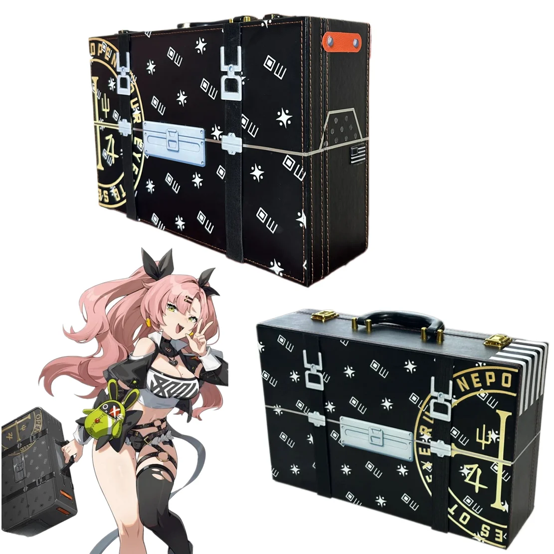 Игра Zenless Zone Zero Николь Демара Косплей ZZZERO Студенческая JK Униформа Сумка Чемодан