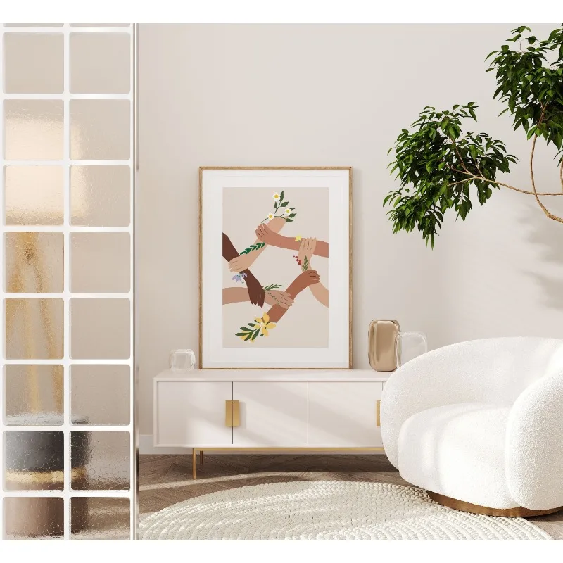 Современный абстрактный постер с изображением женских растений и еды Картина на