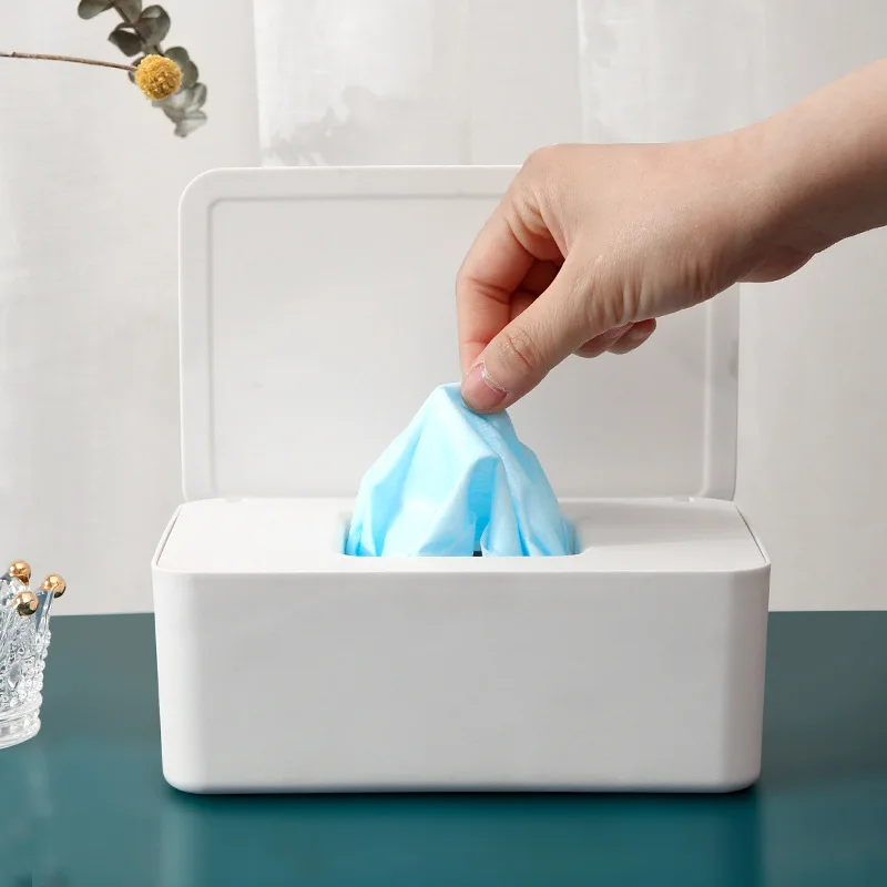 

Mask Storage Box Mask Holder Portable Dust-Proof Moisture-Proof Mask Box Available Masks Wet Tissues Storage Box Mask Box