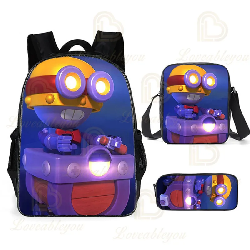 

Baby Bag NEW Shoot Pam and Star, Sudaderas Children Kids Student Shooting Game 3d Shoulder Boys Girls Pencil Backpack