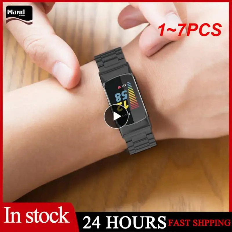 

Металлический ремешок из нержавеющей стали для часов, браслет для iWatch 8 7 Ultra Series 42/44/45/49 мм, 1 ~ 7 шт.