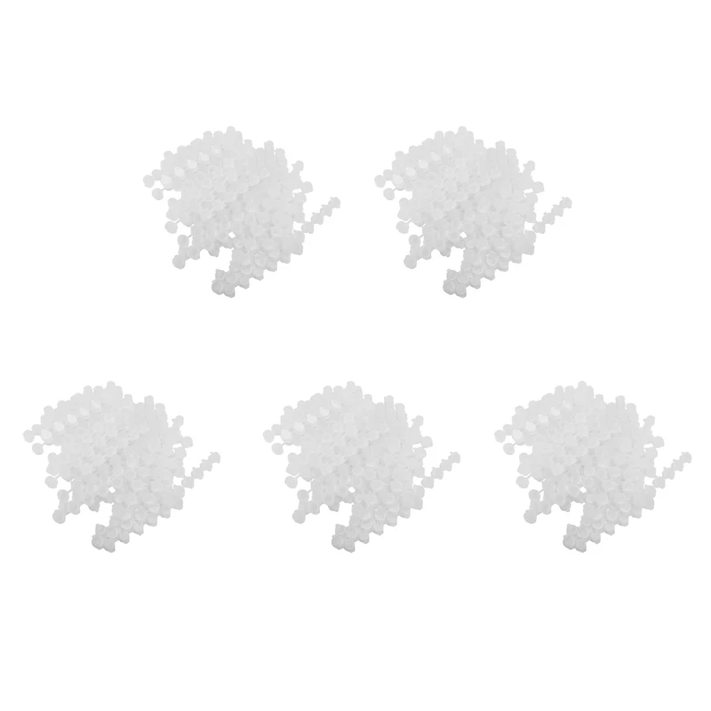 

1200Pieces Empty Paint Pot, 200 Strips Acrylic Mini Paint Container Strips Storage With Lids For Arts 3Ml