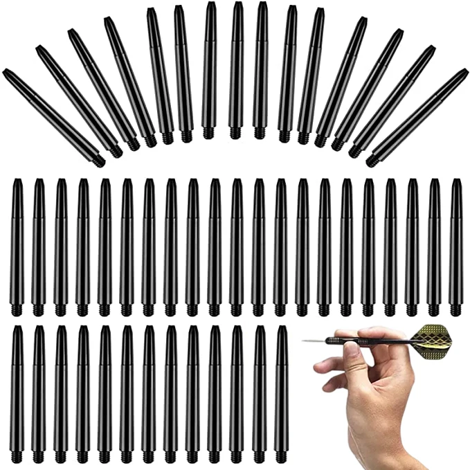

50/100Pcs/lot Nylon Dart Shafts 2BA Screw Thread Plastic Darts Rod Stems Darts Accessories For Standard 2BA Screw Thread