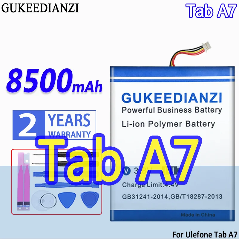 

Bateria 8500mAh High Capacity Battery For Ulefone Tab A7 High Quality Battery