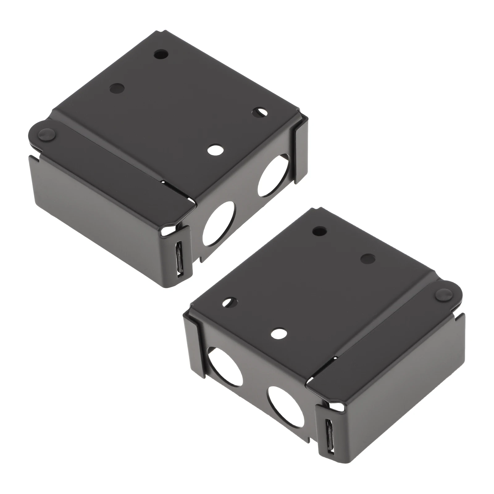 

2 шт. монтажный кронштейн для коробки, 1 комплект для 2-дюймовых жалюзи с высокой направляющей, торцевая крышка, держатель, оконные жалюзи, рельс для головки