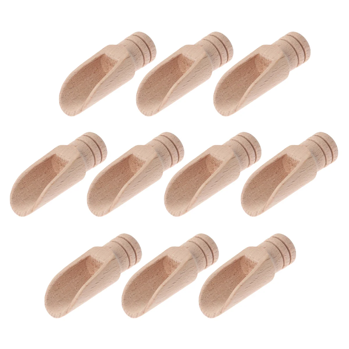 

Spoon Wooden Spoons Mini Wood Salt Scoop Teasmall Coffee Bath Seasoning Sugar Scoopsladle Salts Tiny Kitchencandy Condiment