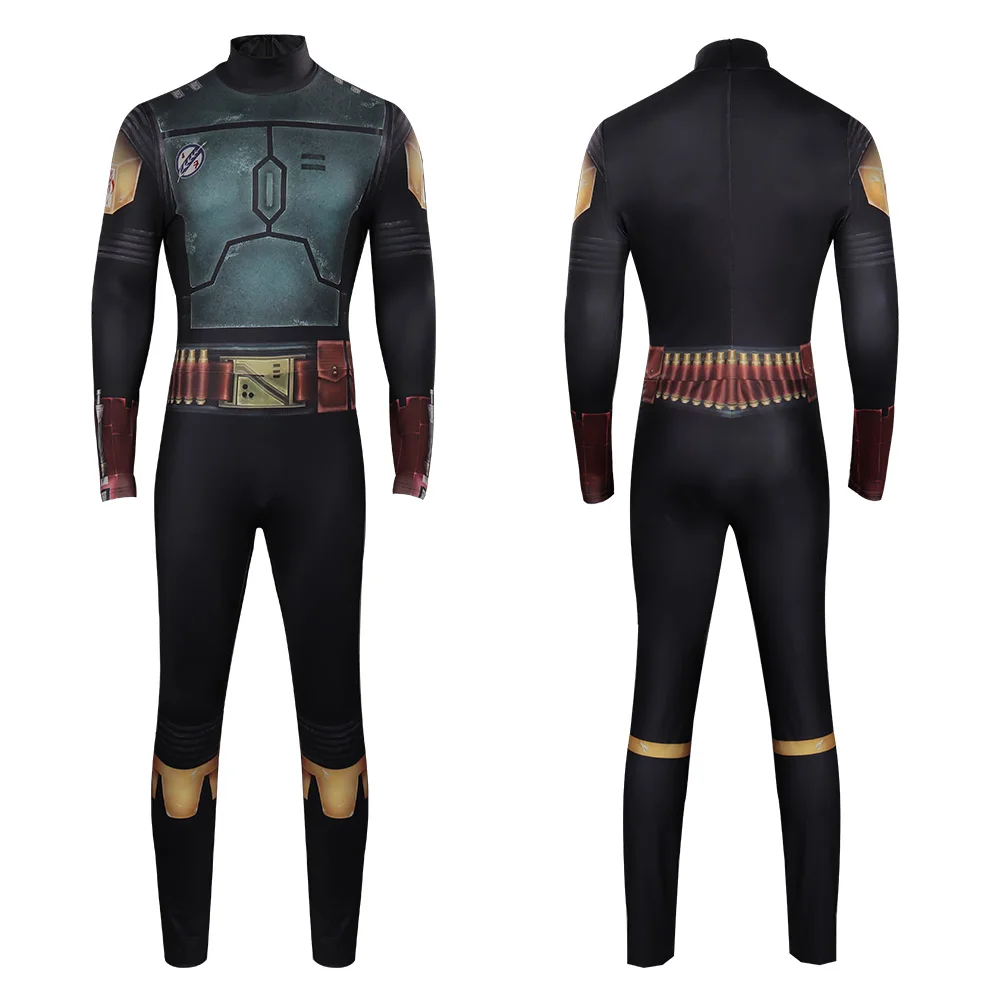 

The Book of Boba Fett Boba Fett Cosplay Costume Jumpsuit Outfits Halloween Carnival Suit For Adult Men Women