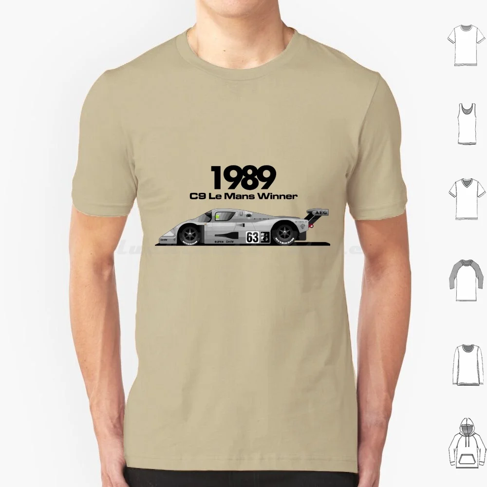 

1989 Sauber C9 Group C Prototype Race Car T Shirt Men Women Kids 6Xl Prototype Race Racecar Race Car Auto Racing Motorsports